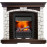 Камин DIMPLEX glasgow под danville delux black (темный дуб)