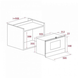 Микроволновая печь TEKA ML 822 BIS R(40584301)