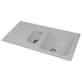 Кухонная мойка AQUAGRANITEX M-09K серый