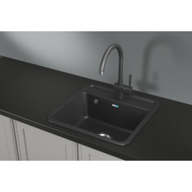 Кухонная мойка GRANULA ST-5001 чёрный