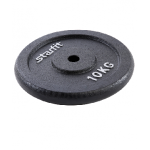 Диск чугунный Starfit BB-204 10 кг d=26 мм черный