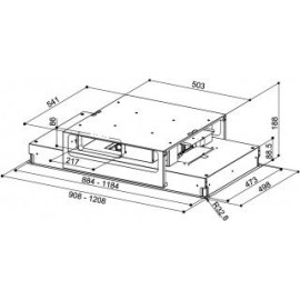 Вытяжка FABER HIGH-LIGHT BK MATT A91