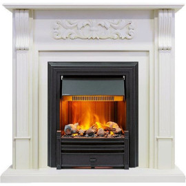 Камин DIMPLEX venice под brookline black (фактурный белый)