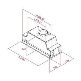 Вытяжка TEKA GFL 57760 EOS SS (113100007)