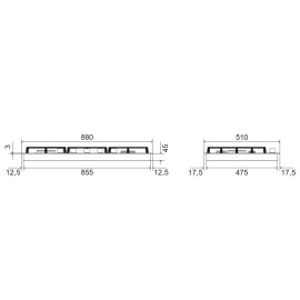 Варочная поверхность ILVE HCL 90-SCK/SS