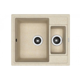 Кухонная мойка FLORENTINA Липси 580 К бежевый