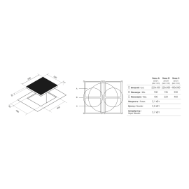 Варочная поверхность PANDO PI-3300W