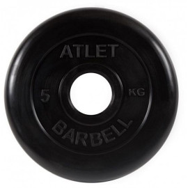 Диск обрезиненный MB Barbell Atlet MB-AtletB51-5