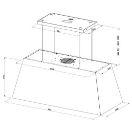 Вытяжка FABER CHLOE XL ISOLA CAST IRON F110
