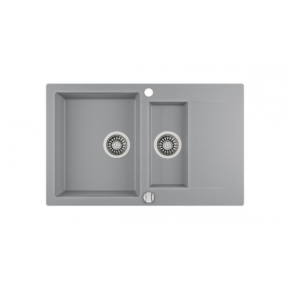 Кухонная мойка TEKA CLIVO 60 B-TQ ALUGRAUMETALLIC