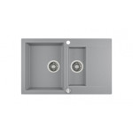 Кухонная мойка TEKA CLIVO 60 B-TQ ALUGRAUMETALLIC
