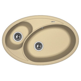 Кухонная мойка FLORENTINA Селена 780 капучино (20.265.E0780.306)