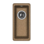 Кухонная мойка Flortek Ринг 160 коричневый (24.050.00160.105)