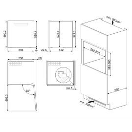 Винный шкаф SMEG CVI129G