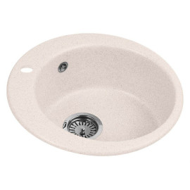 Кухонная мойка AQUAGRANITEX M-05 светло-розовый