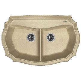Кухонная мойка FLORENTINA Эмилия 870 бежевый (20.365.F0870.104)