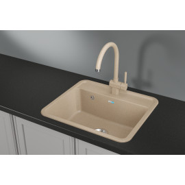 Кухонная мойка GRANULA ST-5601 бежевый