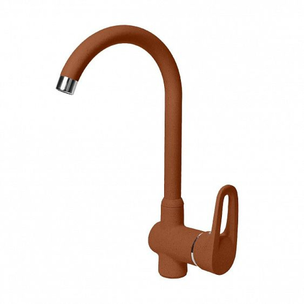 Смеситель AQUAGRANITEX C-5035 терракот