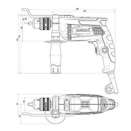 Дрель Metabo SBE 650 БЗП 600671850