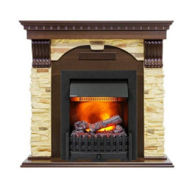 Камин DIMPLEX dublin арочный сланец крем под danville delux black (темный дуб)
