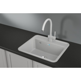 Кухонная мойка GRANULA ST-5601 белый
