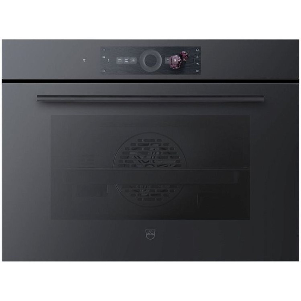 Духовой шкаф V-ZUG Combair V4000 45 C4T-21049 чёрное стекло