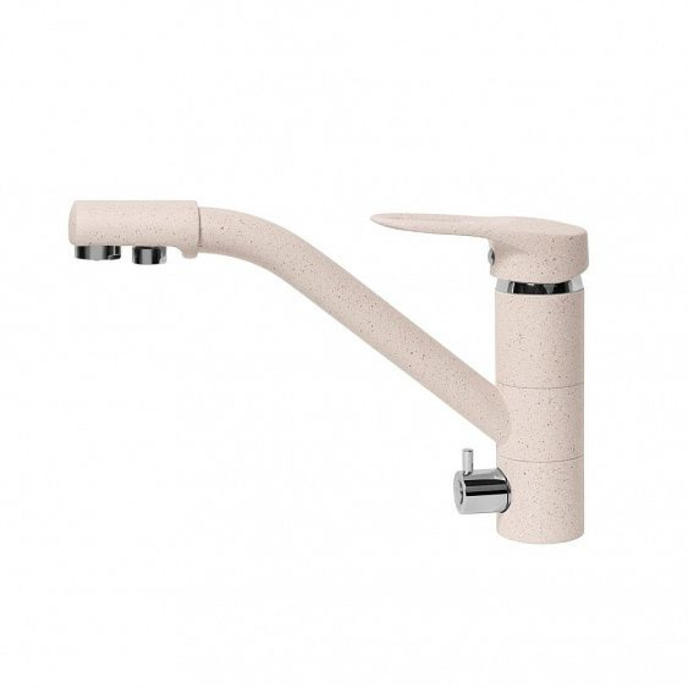 Смеситель AQUAGRANITEX C-6040 светло-розовый