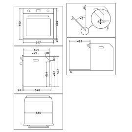 Духовой шкаф SMEG SOP6401S2N