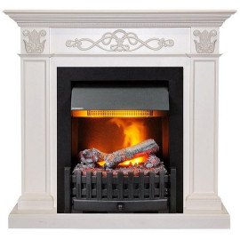 Камин DIMPLEX verona под danville delux black белый дуб