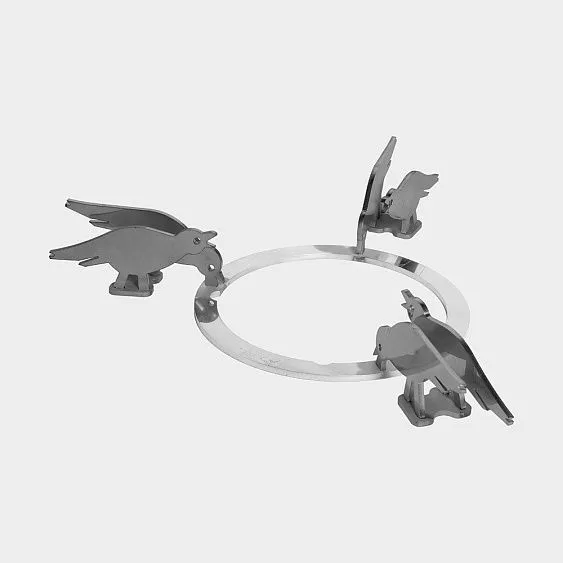 Комплект решеток ПТИЦЫ Smeg KPDSN75B для варочных панелей PXL675L, PVL675LCN