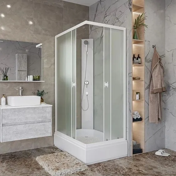 Душевая кабина NIAGARA Promo P110/80/26Q/MT/BK