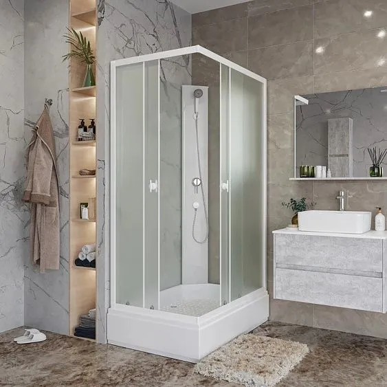 Душевая кабина NIAGARA Promo P110/80/26Q/MT/BK