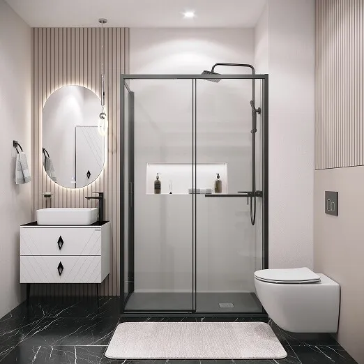 Боковая стенка GROSSMAN 200.K33.05.100.21.00 черный матовый