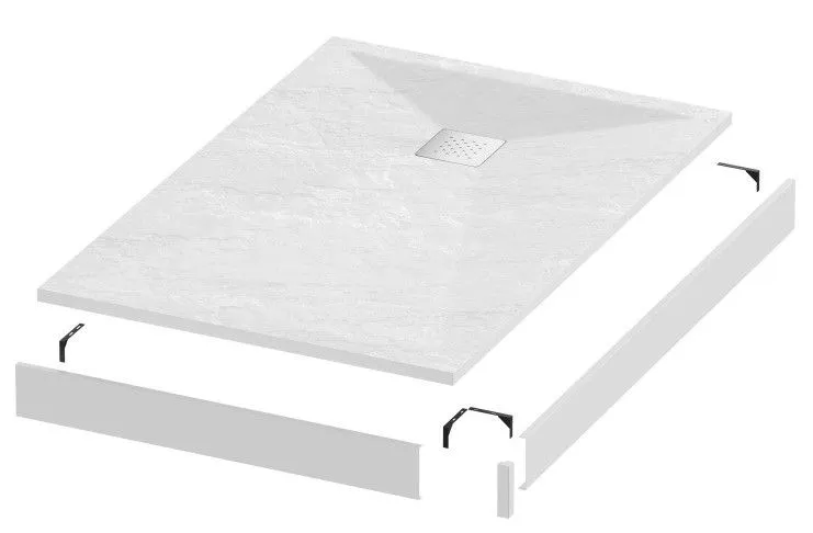 Поддон GROSSMAN GR-S190110QBR 90х110х2,5 см