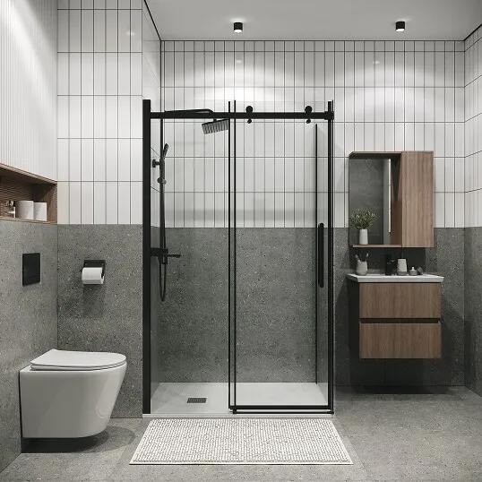 Боковая стенка GROSSMAN 200.K33.04.100.21.00 черный матовый