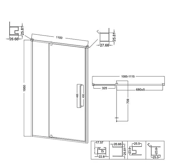 Дверь NIAGARA NG-35-11AGR