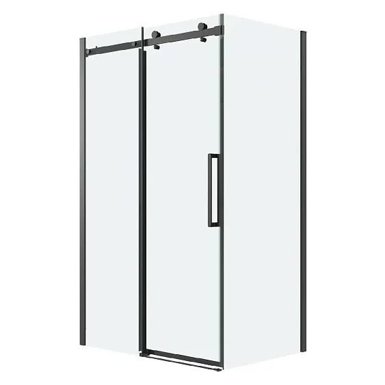 Душевое ограждение GROSSMAN 100.K33.04.100.21.00-200.K33.04.80.21.00 черный матовый