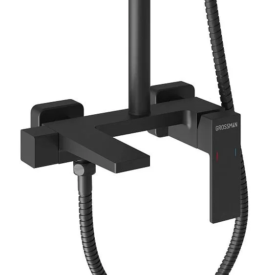 Душевая стойка GROSSMAN 500.K35.05.210 черный матовый