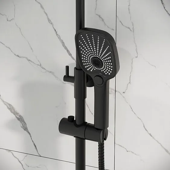 Душевая стойка GROSSMAN 500.K35.03.210 черный матовый