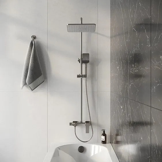 Душевая стойка GROSSMAN 500.K35.05.120 брашированный никель