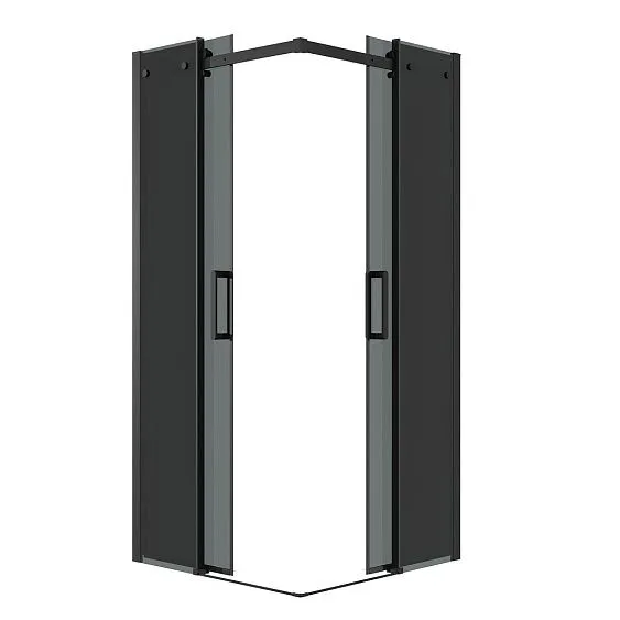 Душевое ограждение GROSSMAN 300.K33.04.8080.21.10 черный матовый