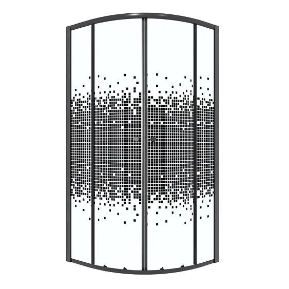 Душевое ограждение NIAGARA NG-1003-14BLACK