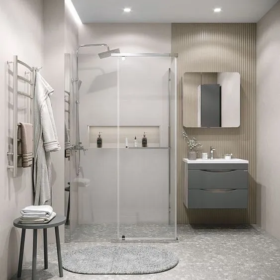 Боковая стенка GROSSMAN 200.K33.03.100.10.00 хром