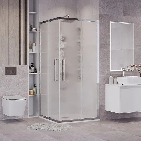 Душевое ограждение GROSSMAN 300.K33.02.1010.10.02 хром