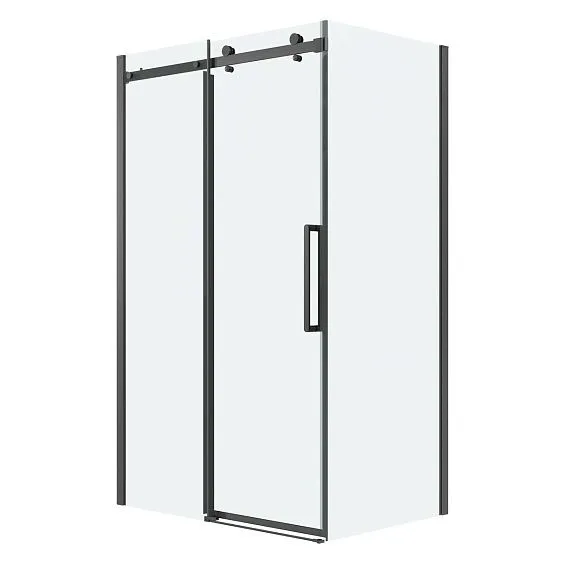 Душевое ограждение GROSSMAN 100.K33.04.120.42.00-200.K33.04.100.42.00 графит сатин