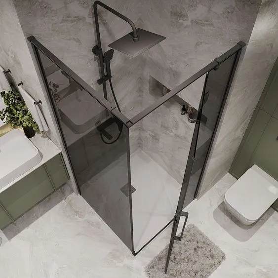 Душевое ограждение NIAGARA NG-2831-34BLACK