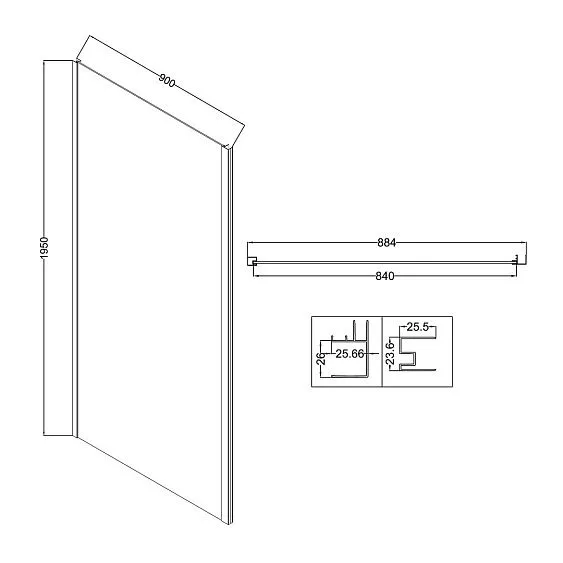 Боковая стенка NIAGARA NG-A90GR-34