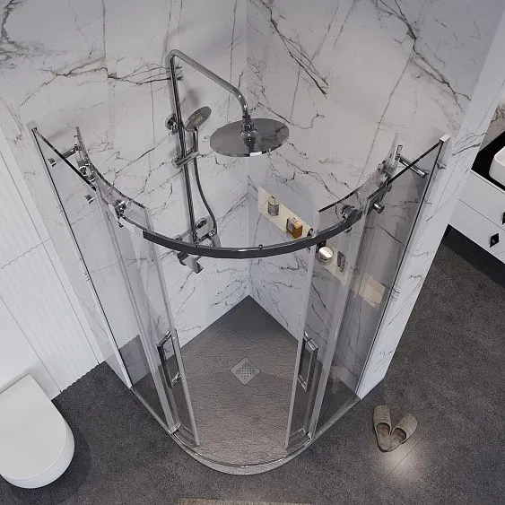 Душевое ограждение GROSSMAN 301.K33.04.9090.10.00 хром