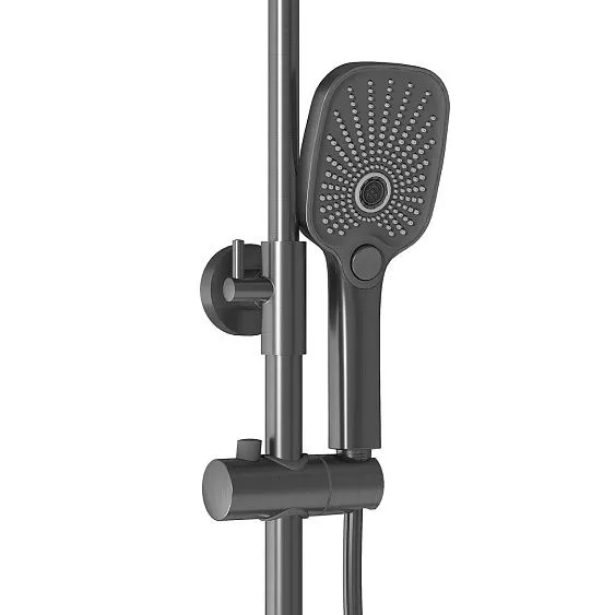 Душевая стойка GROSSMAN 500.K35.09.420 графит сатиновый