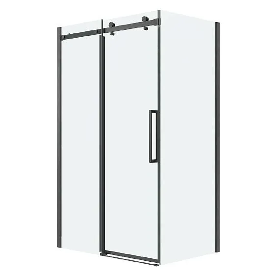 Душевое ограждение GROSSMAN 100.K33.04.150.42.00-200.K33.04.100.42.00 графит сатин